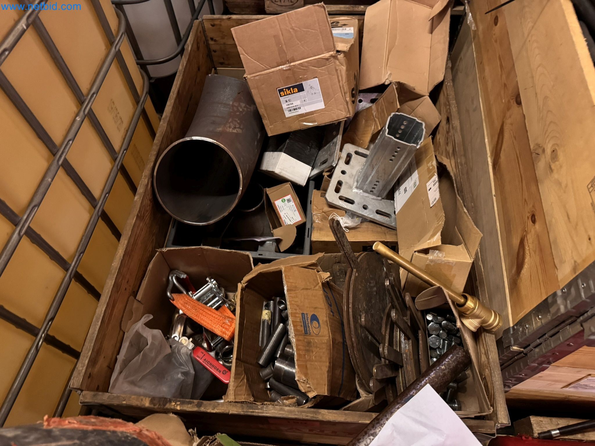 Equipment, material stocks and operating equipment of a plant construction company-2