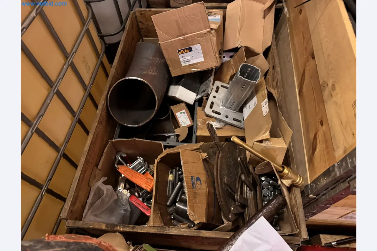 Equipment, material stocks and operating equipment of a plant construction company-2