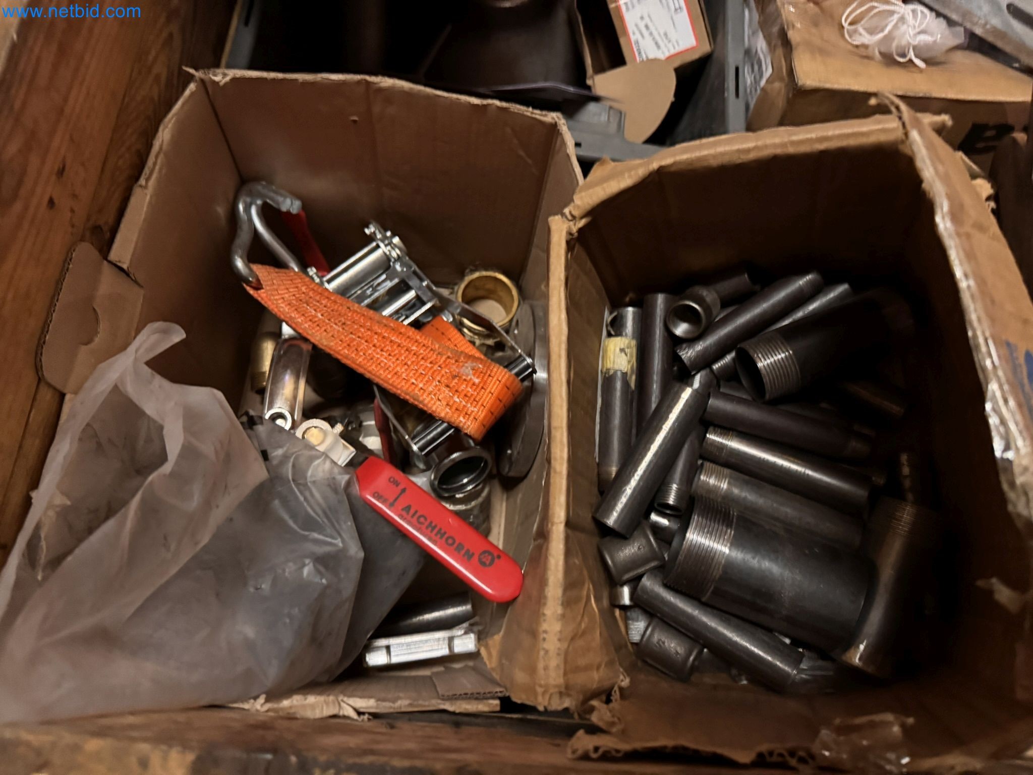 Equipment, material stocks and operating equipment of a plant construction company-3