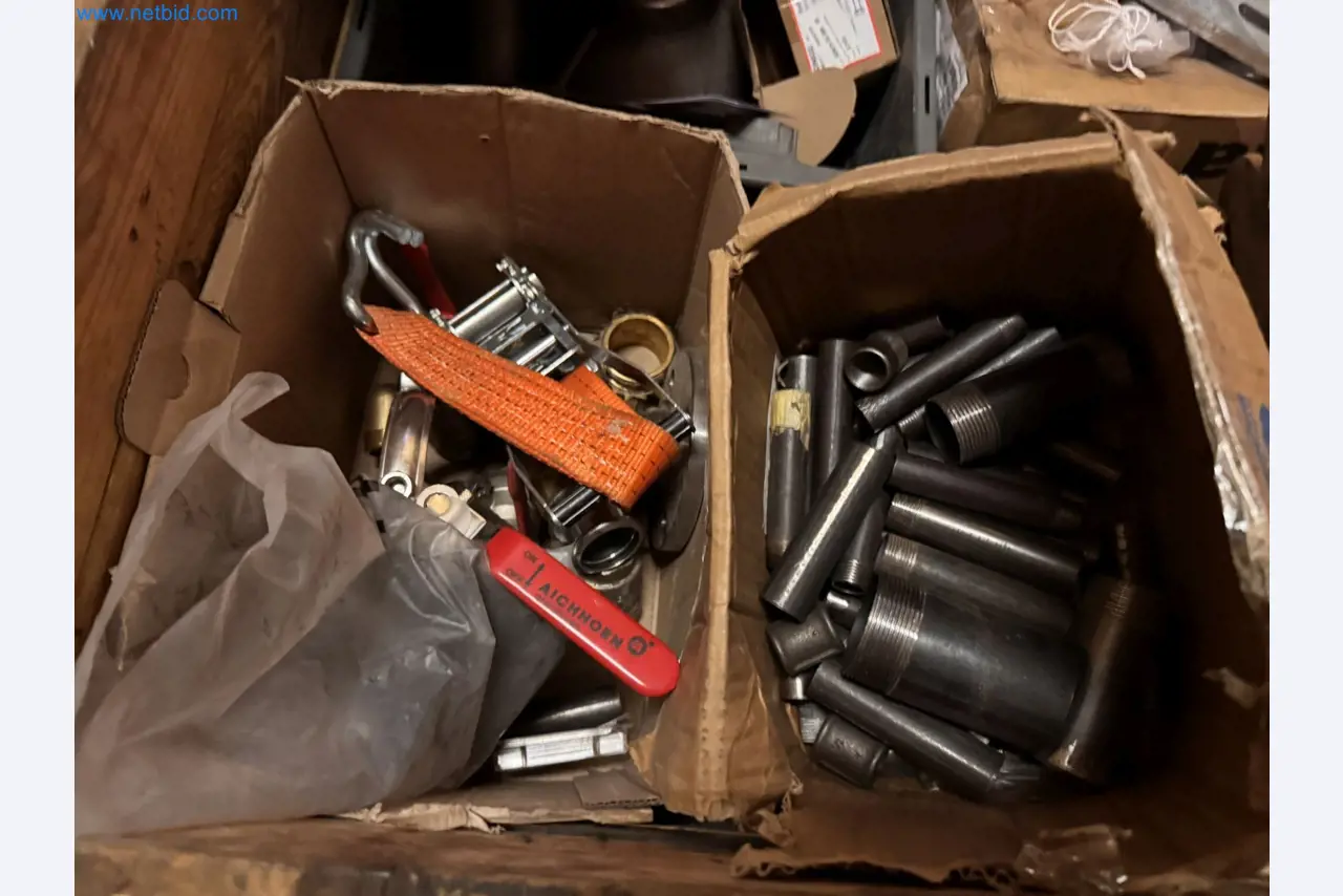 Equipment, material stocks and operating equipment of a plant construction company-3