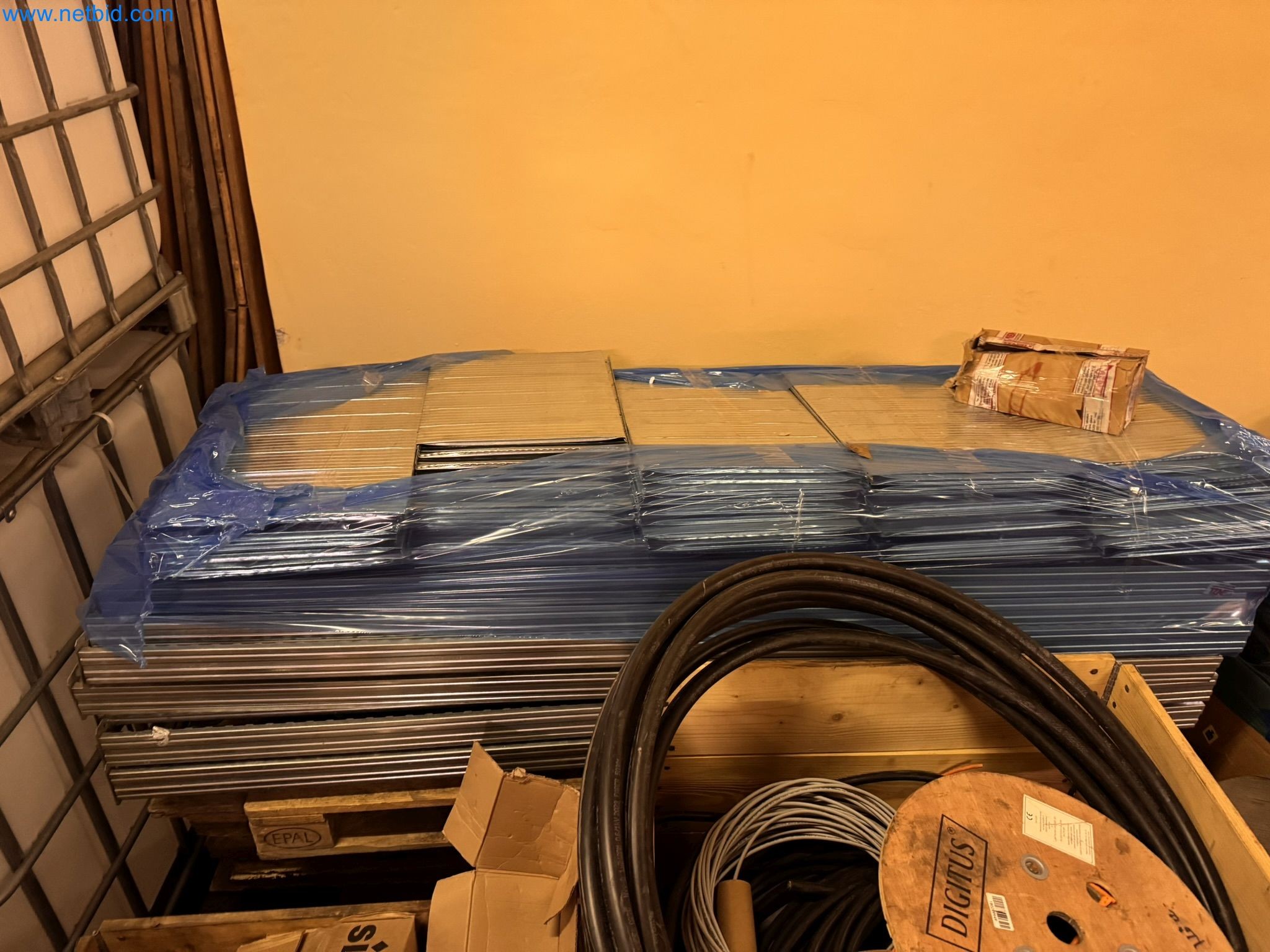 Equipment, material stocks and operating equipment of a plant construction company-4