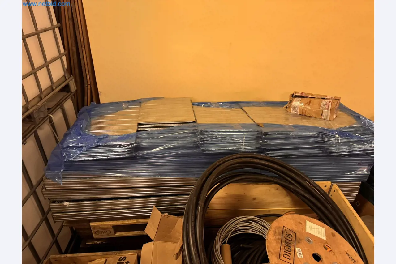 Equipment, material stocks and operating equipment of a plant construction company-4