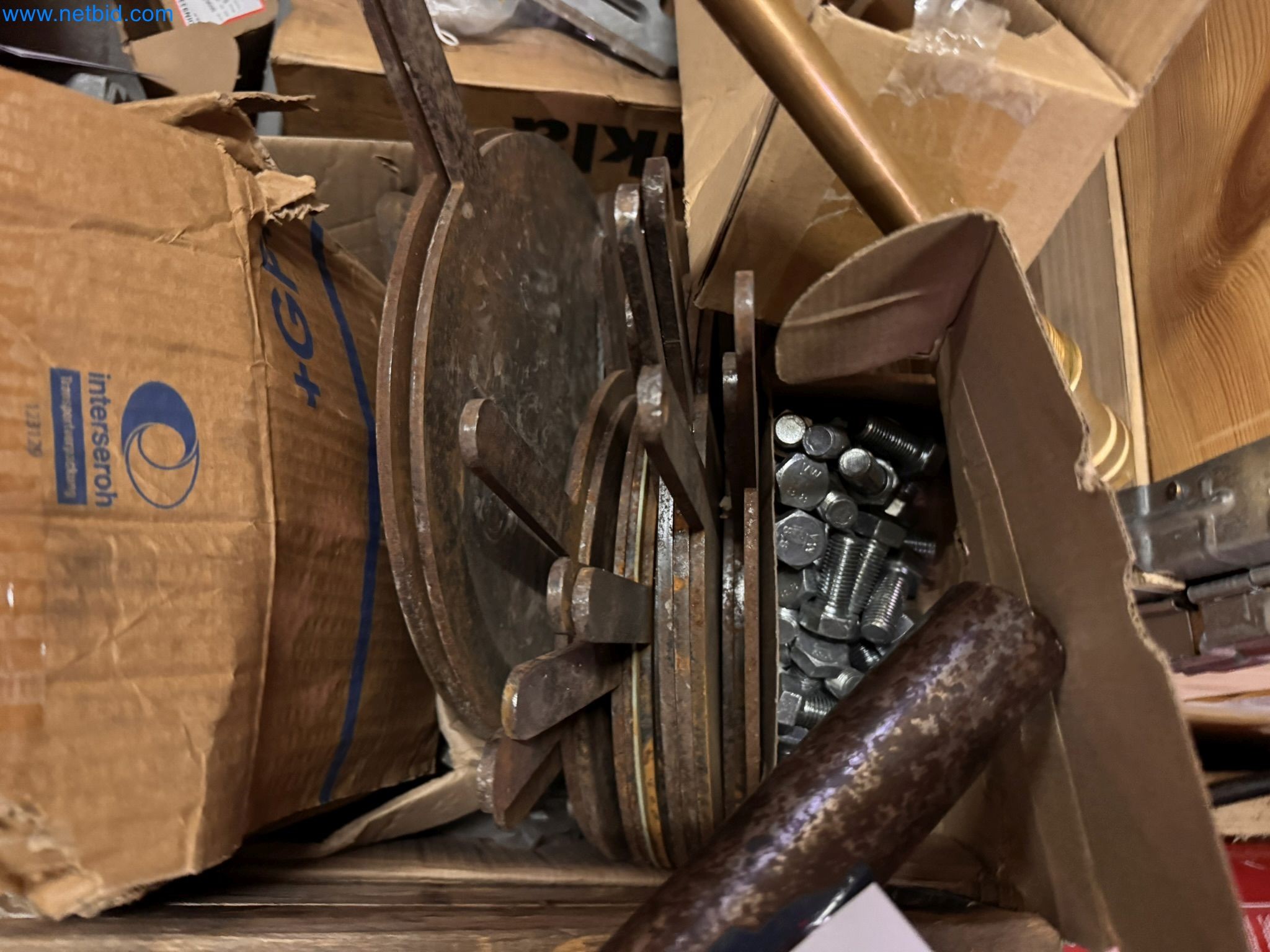 Equipment, material stocks and operating equipment of a plant construction company-5