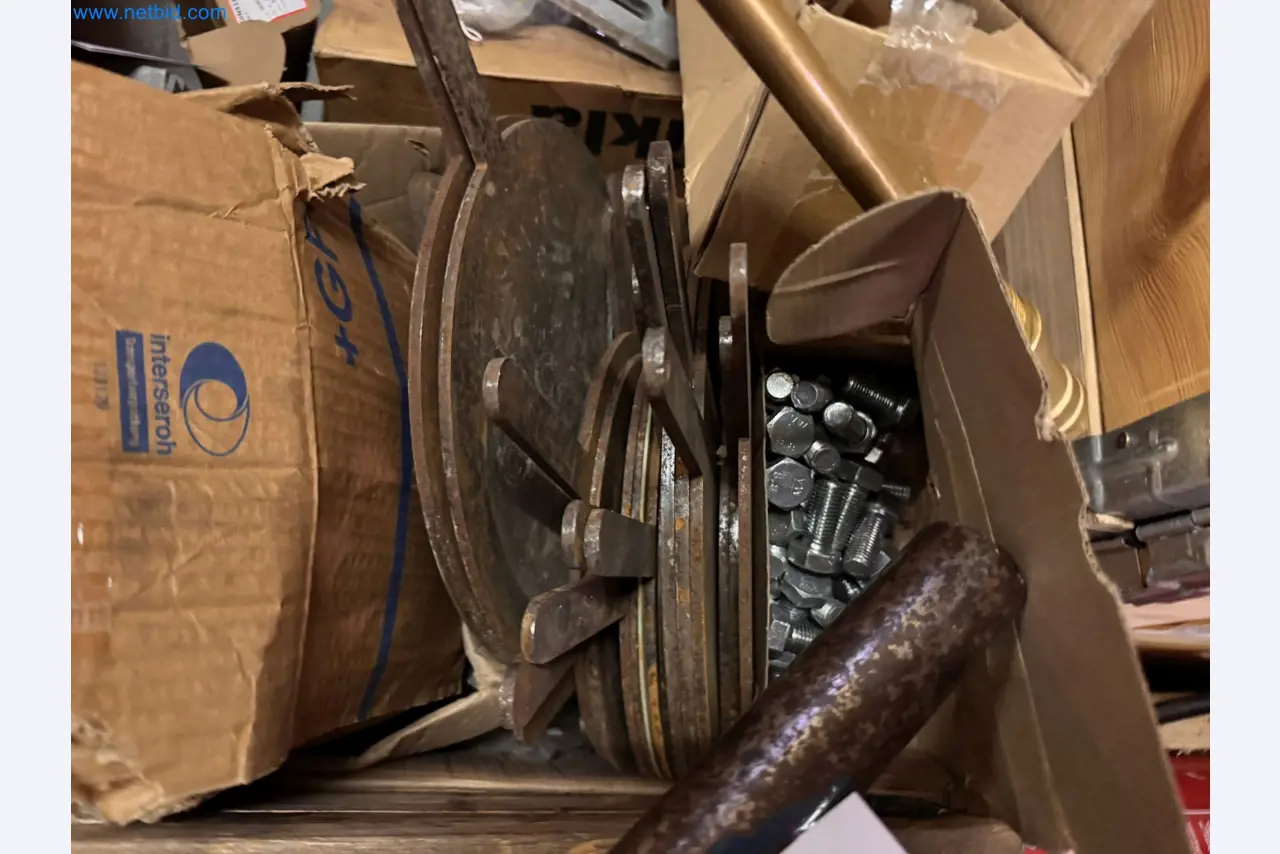 Equipment, material stocks and operating equipment of a plant construction company-5