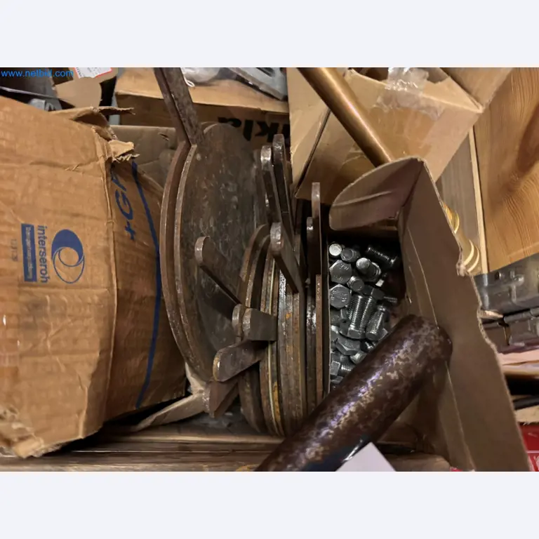 Equipment, material stocks and operating equipment of a plant construction company-5