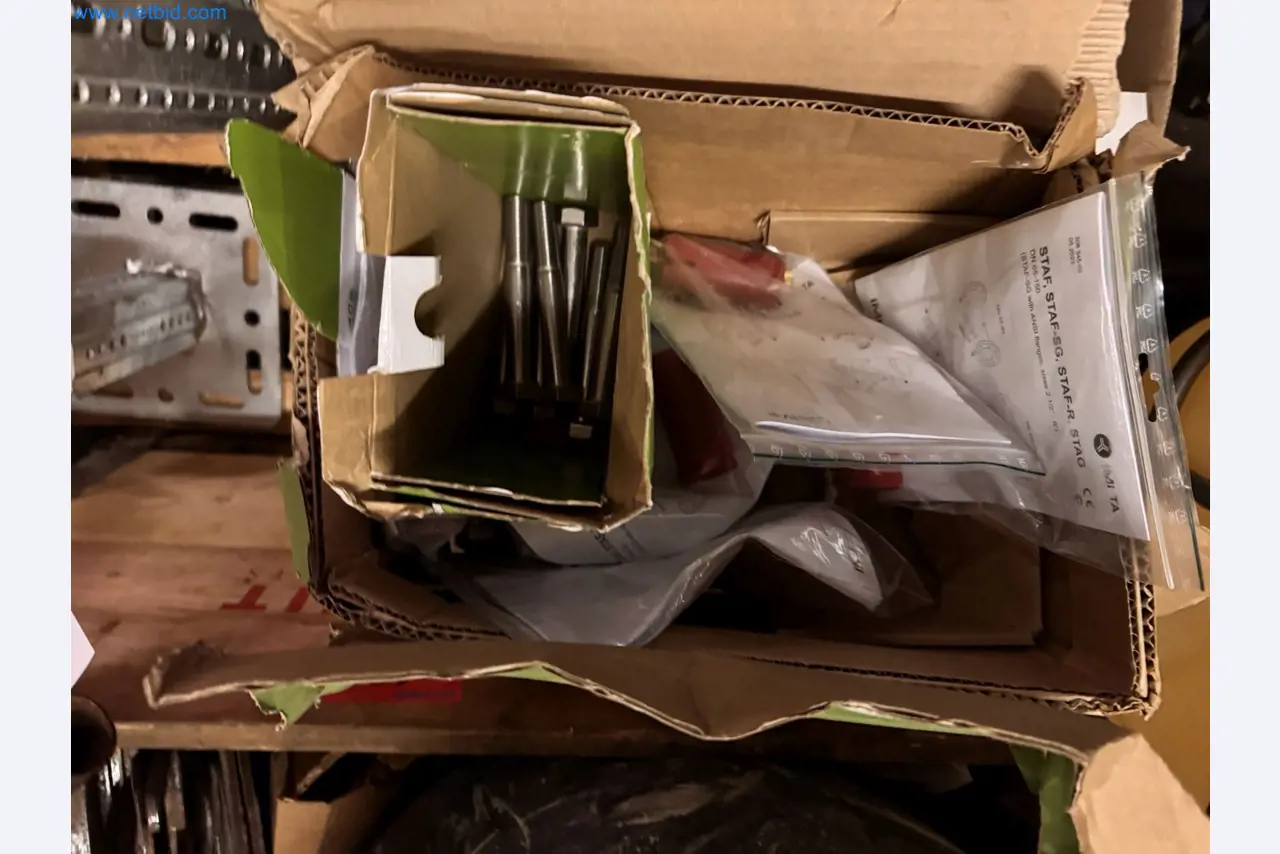 Equipment, material stocks and operating equipment of a plant construction company-7