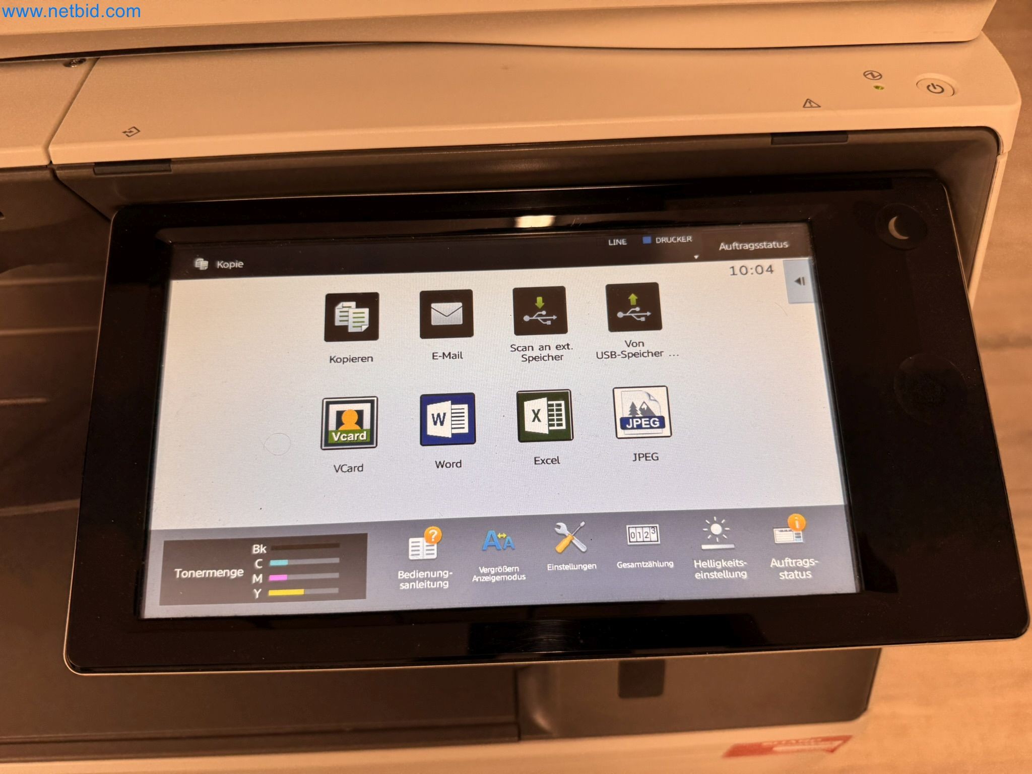 Equipment, material stocks and operating equipment of a plant construction company-2