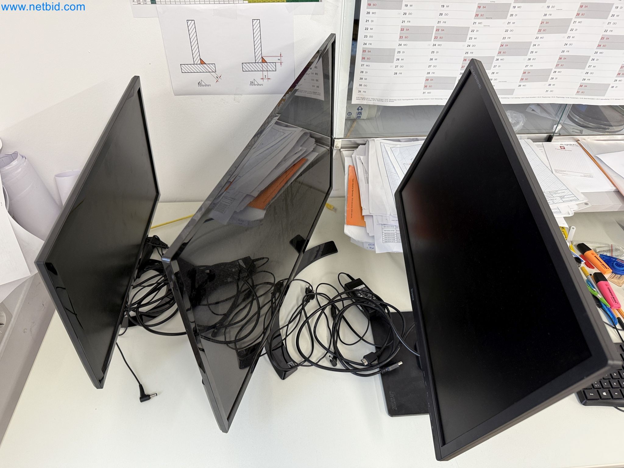 Equipment, material stocks and operating equipment of a plant construction company-5