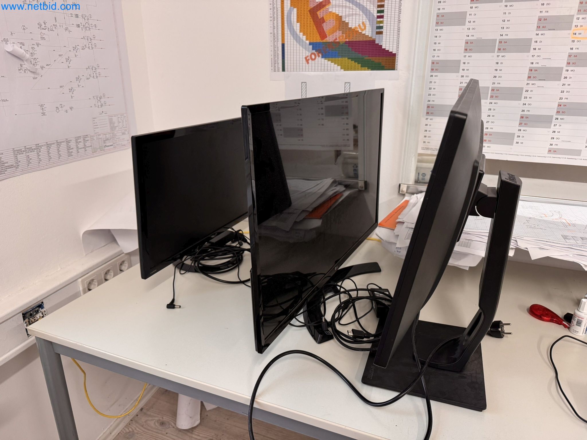 Equipment, material stocks and operating equipment of a plant construction company-6