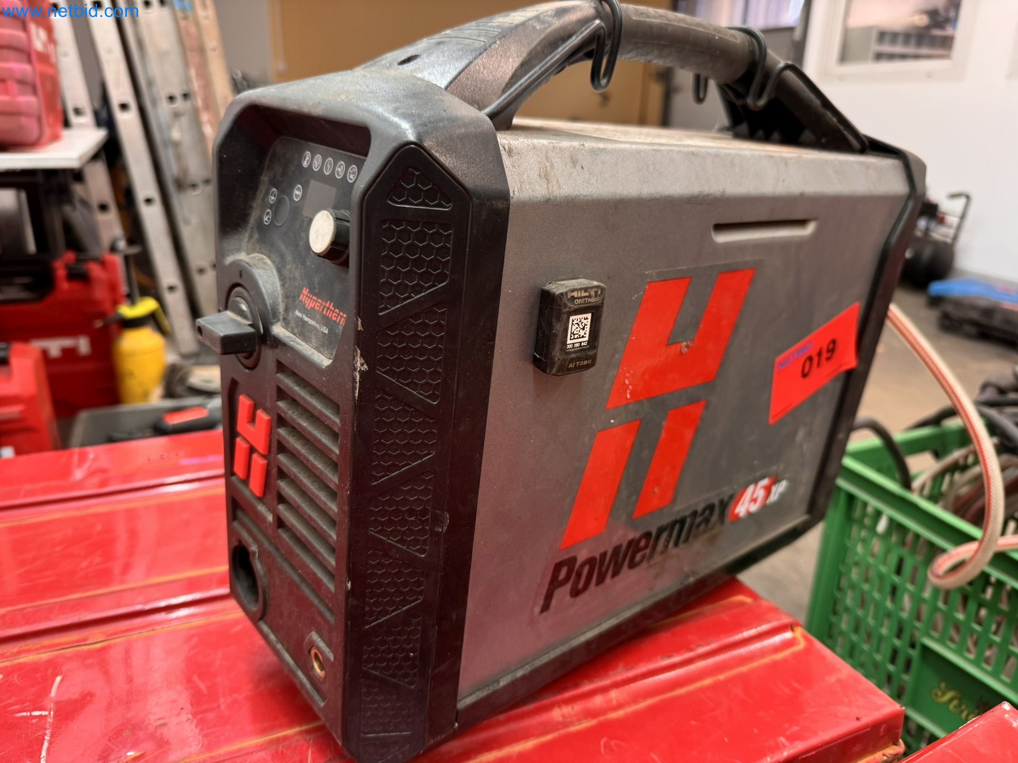 Equipment, material stocks and operating equipment of a plant construction company-1