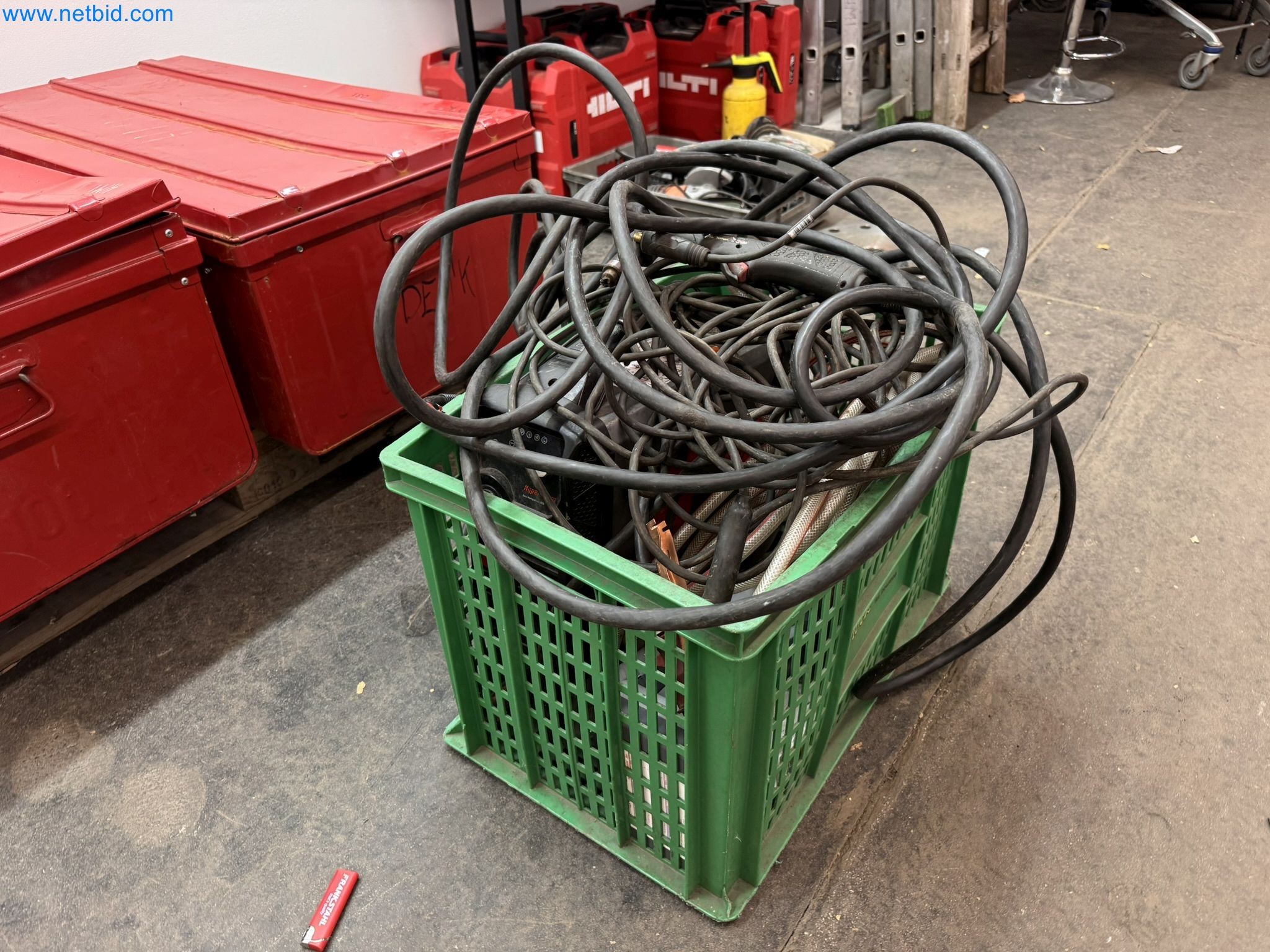 Equipment, material stocks and operating equipment of a plant construction company-2