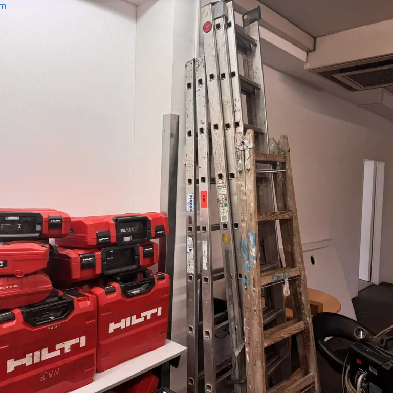 Aluminum double ladder KRAUSE