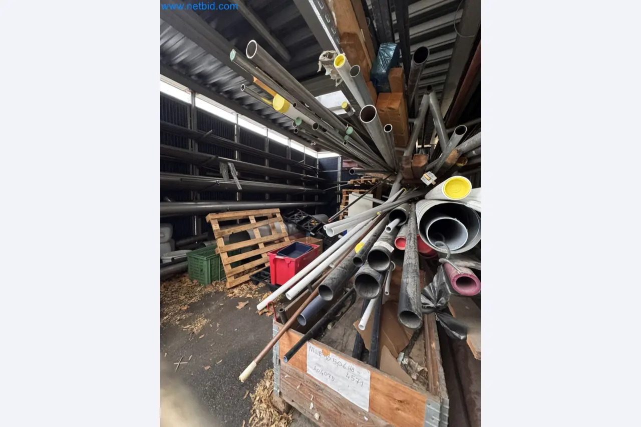 Equipment, material stocks and operating equipment of a plant construction company-1