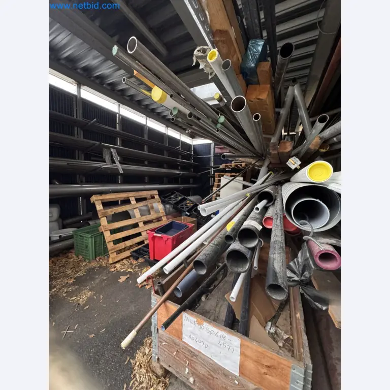 Equipment, material stocks and operating equipment of a plant construction company-1