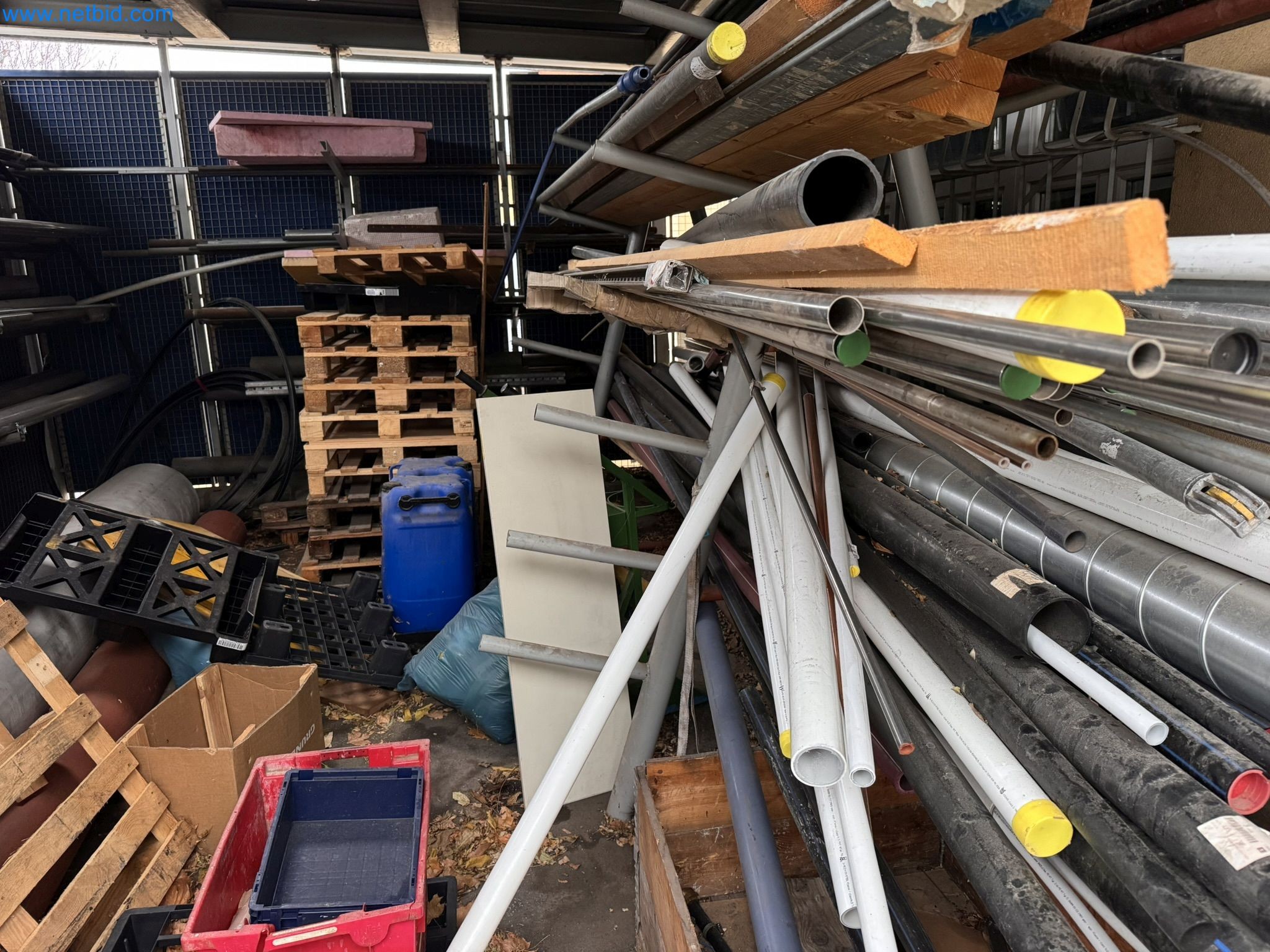 Equipment, material stocks and operating equipment of a plant construction company-2