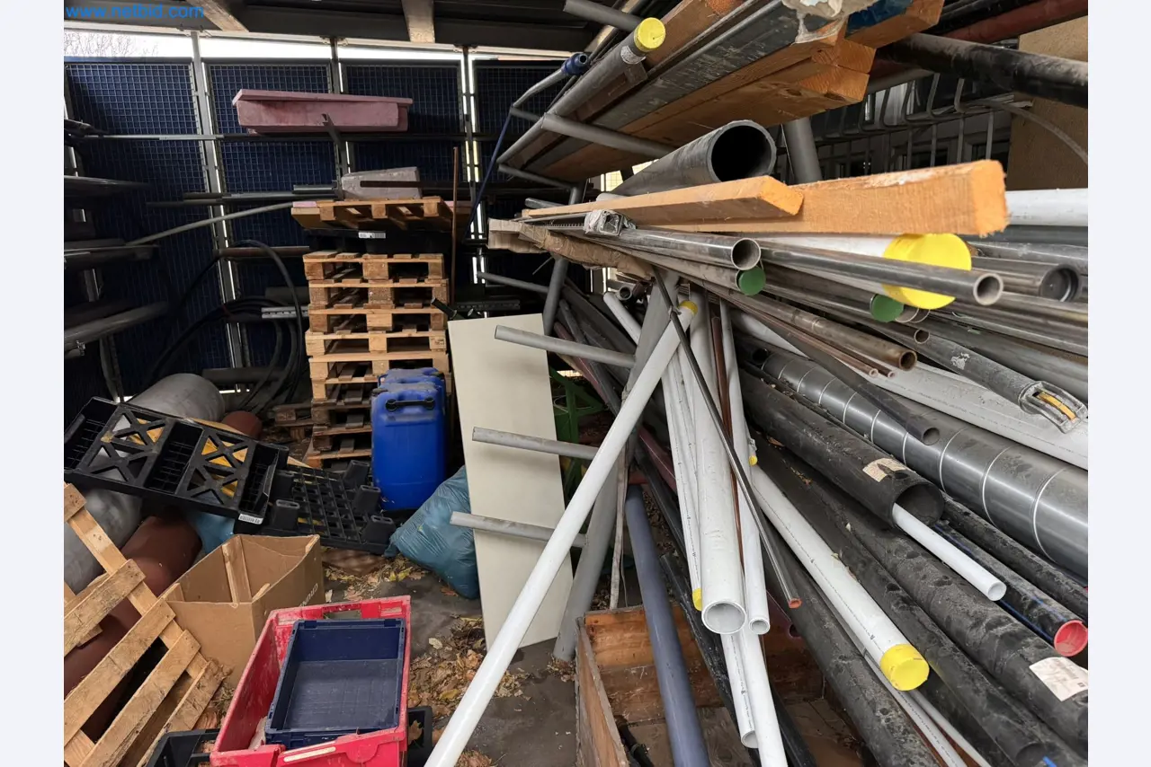 Equipment, material stocks and operating equipment of a plant construction company-2