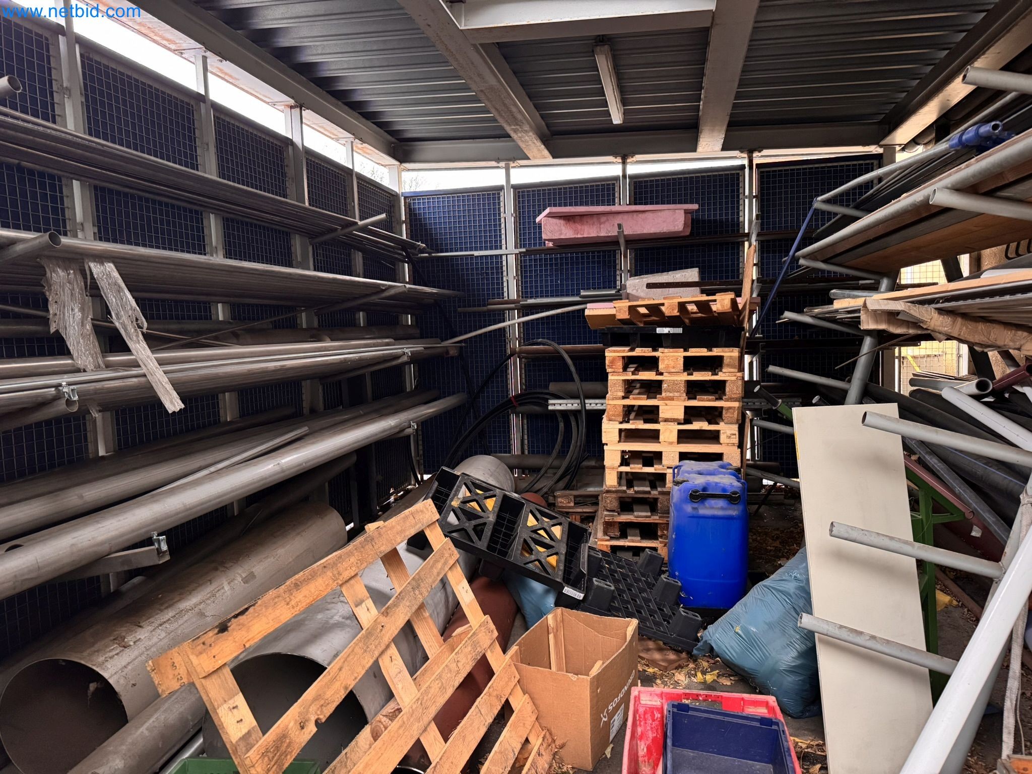 Equipment, material stocks and operating equipment of a plant construction company-3