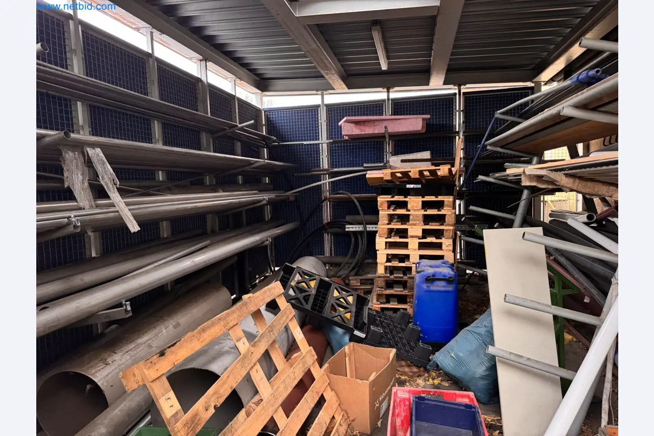 Equipment, material stocks and operating equipment of a plant construction company-3