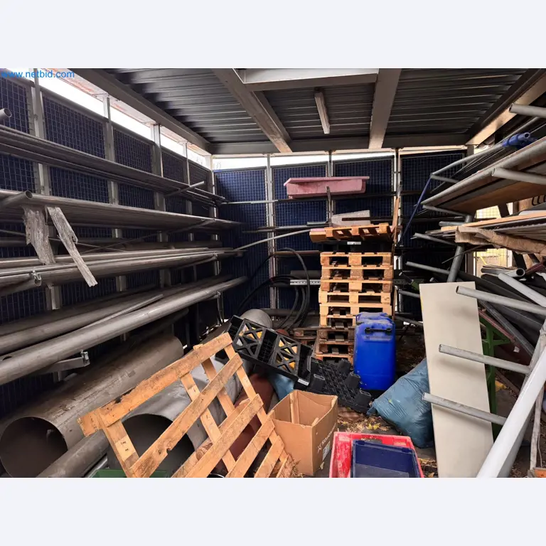 Equipment, material stocks and operating equipment of a plant construction company-3