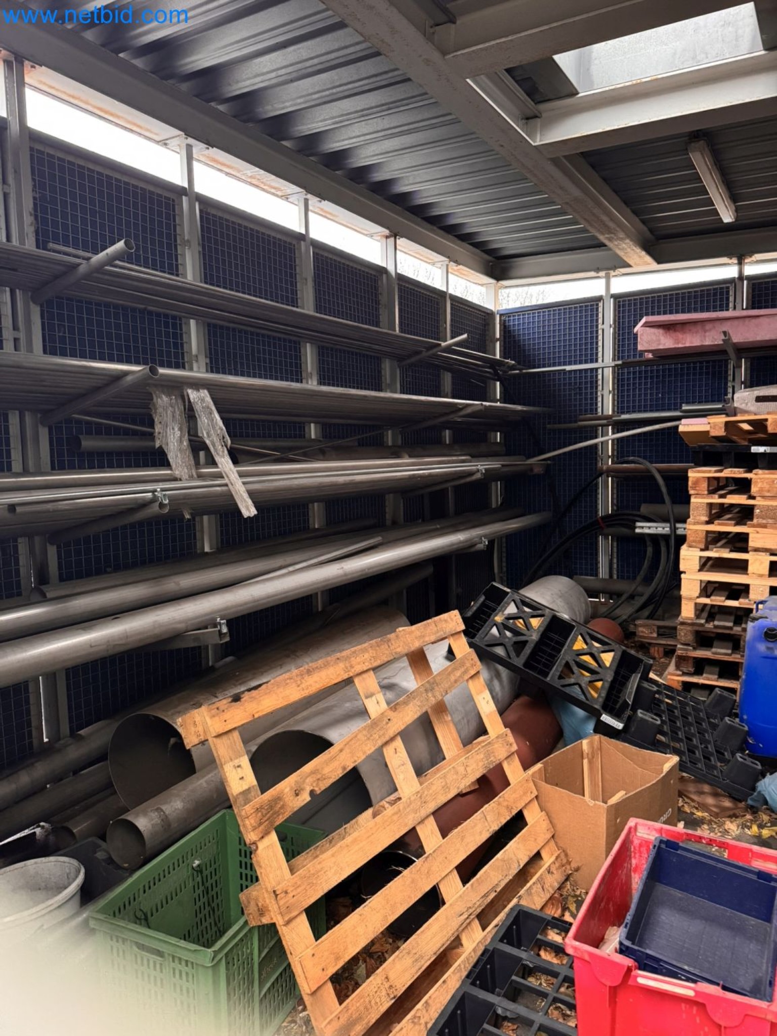 Equipment, material stocks and operating equipment of a plant construction company-4