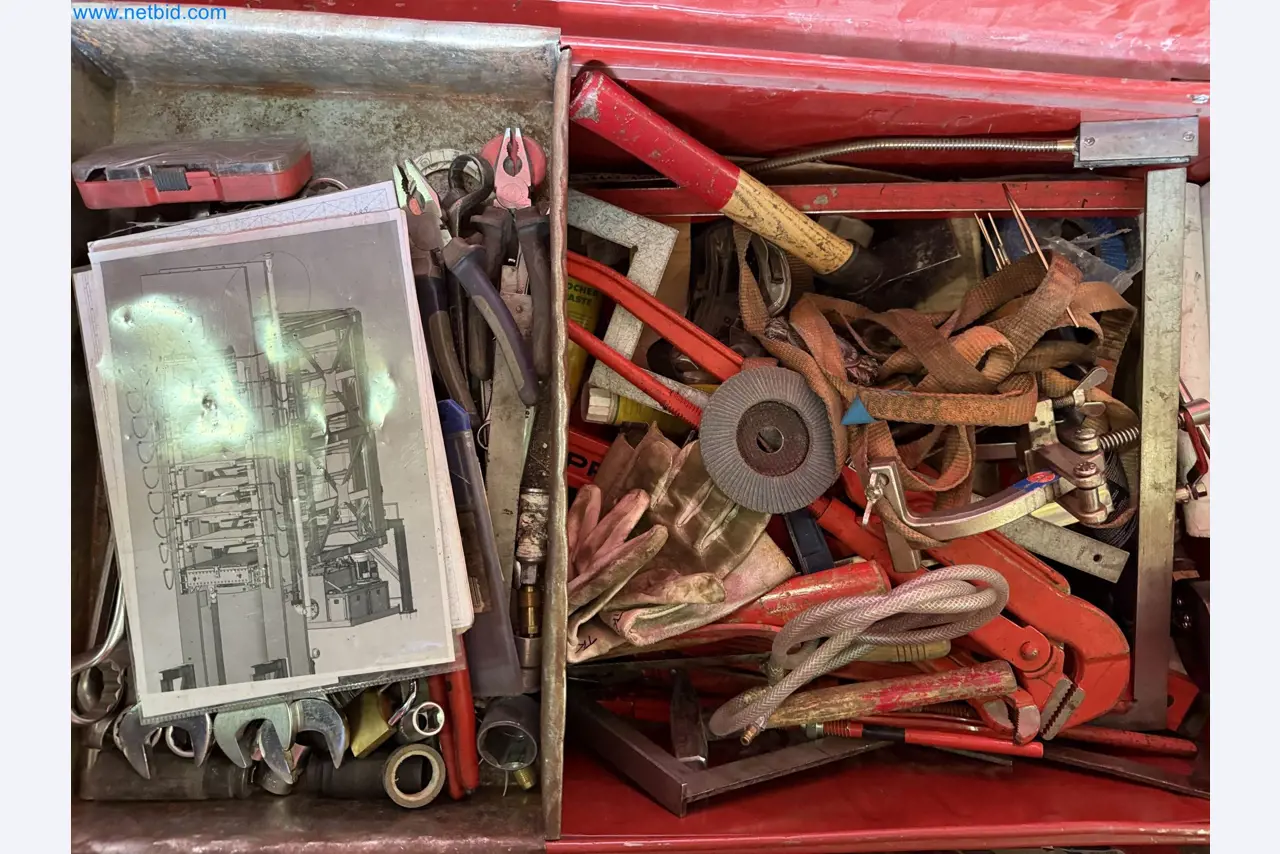 Equipment, material stocks and operating equipment of a plant construction company-14