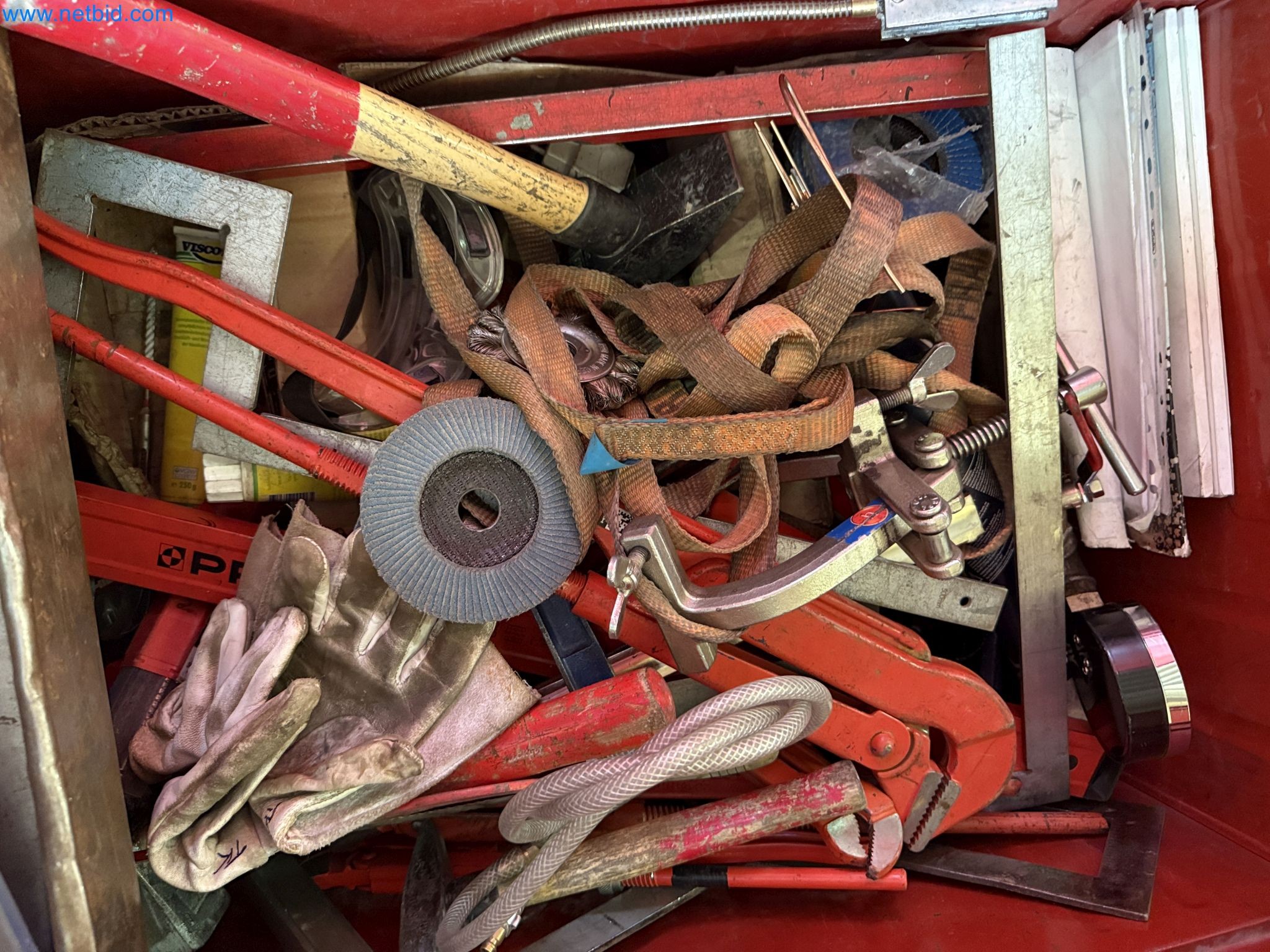 Equipment, material stocks and operating equipment of a plant construction company-15