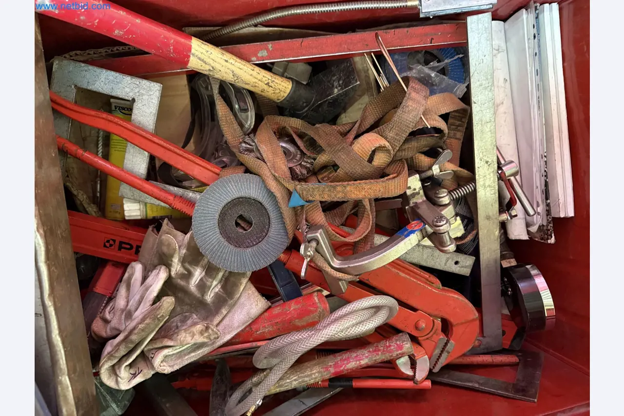 Equipment, material stocks and operating equipment of a plant construction company-15