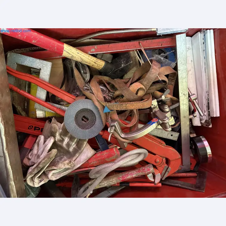 Equipment, material stocks and operating equipment of a plant construction company-15