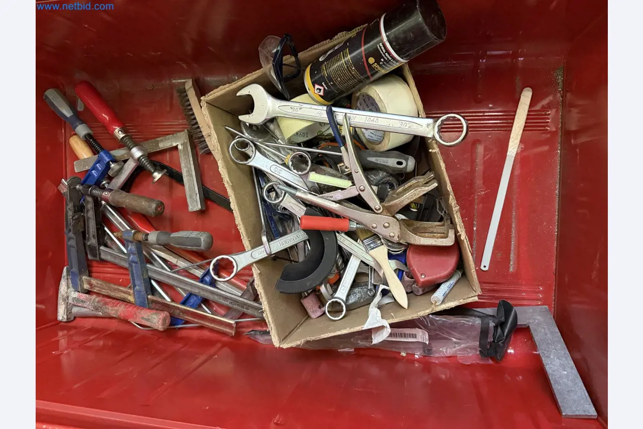 Equipment, material stocks and operating equipment of a plant construction company-1