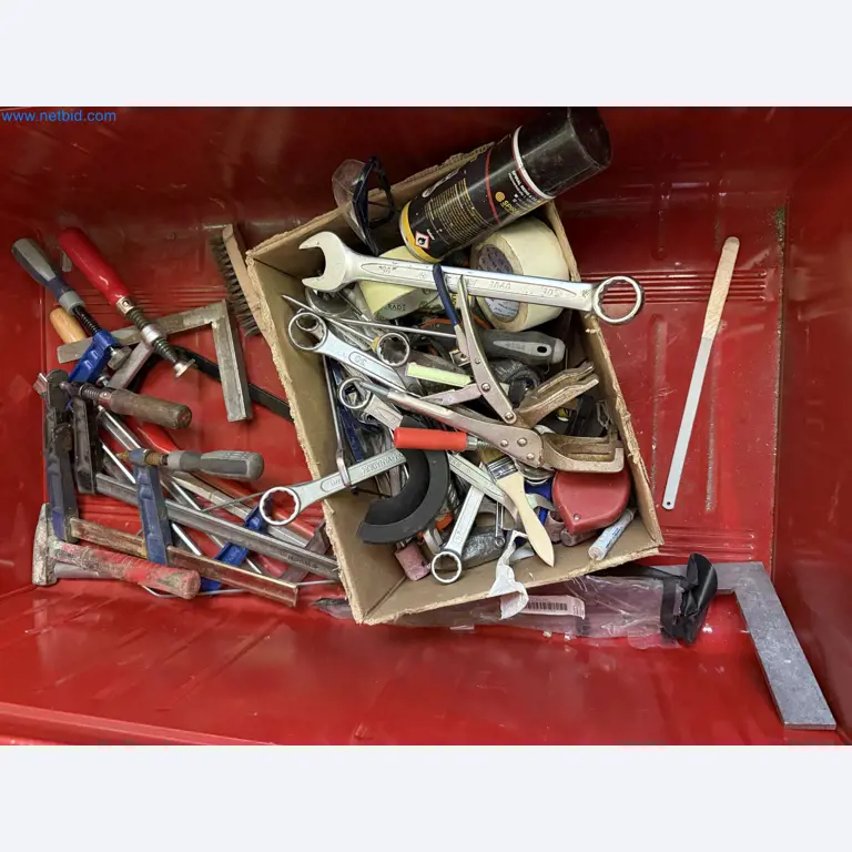 Equipment, material stocks and operating equipment of a plant construction company-1