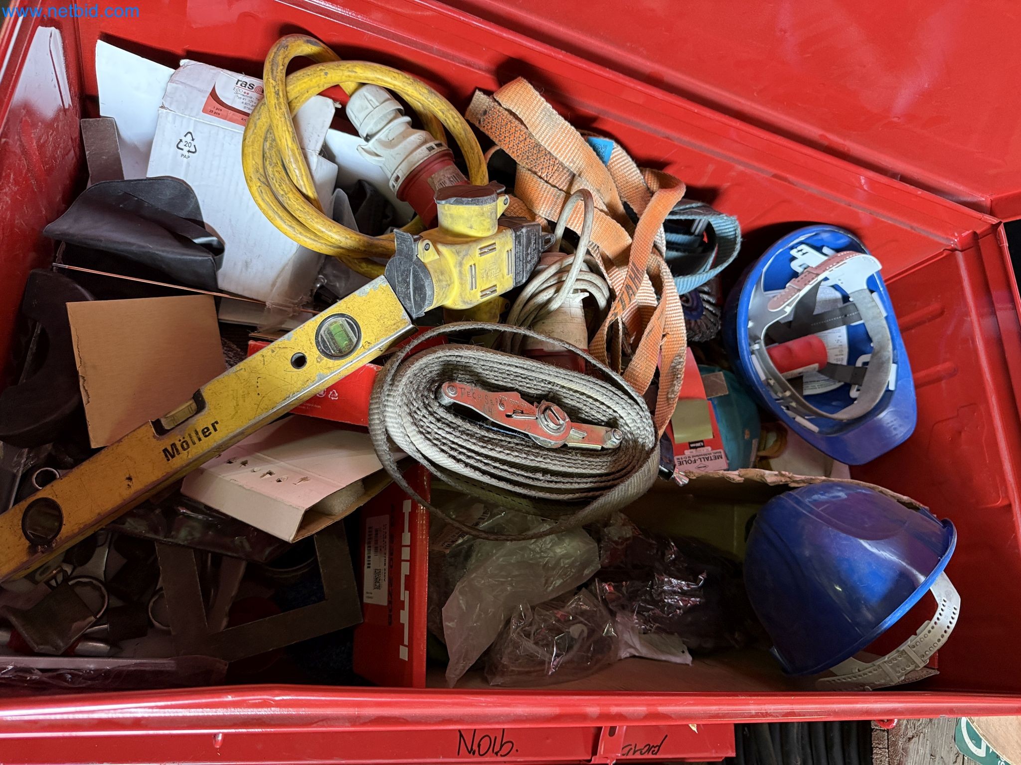 Equipment, material stocks and operating equipment of a plant construction company-21