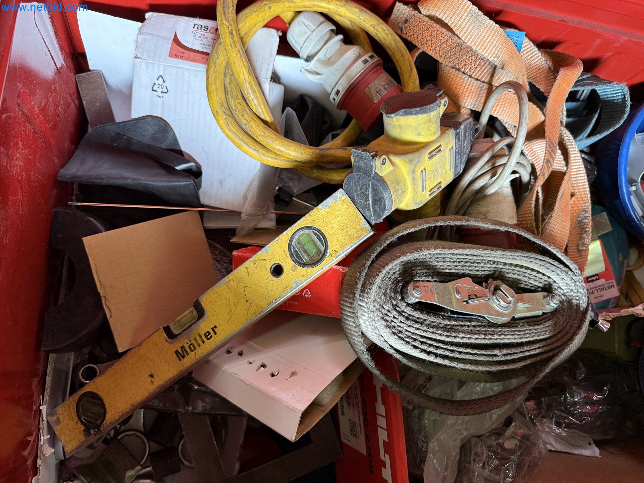 Equipment, material stocks and operating equipment of a plant construction company-22