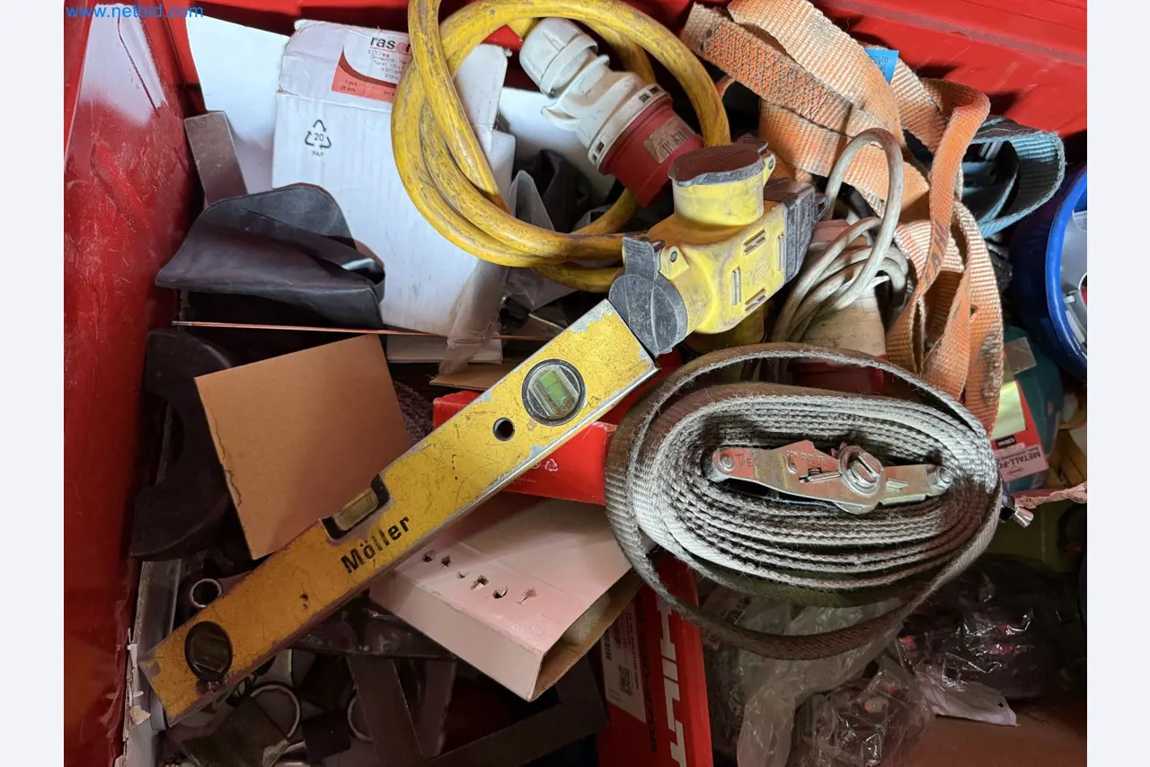 Equipment, material stocks and operating equipment of a plant construction company-22