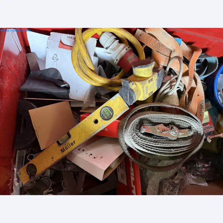 Equipment, material stocks and operating equipment of a plant construction company-22