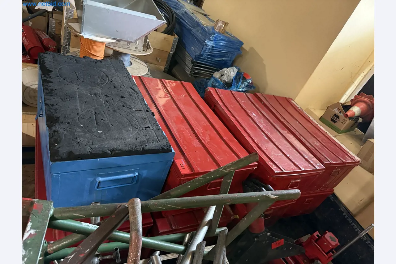 Equipment, material stocks and operating equipment of a plant construction company-30