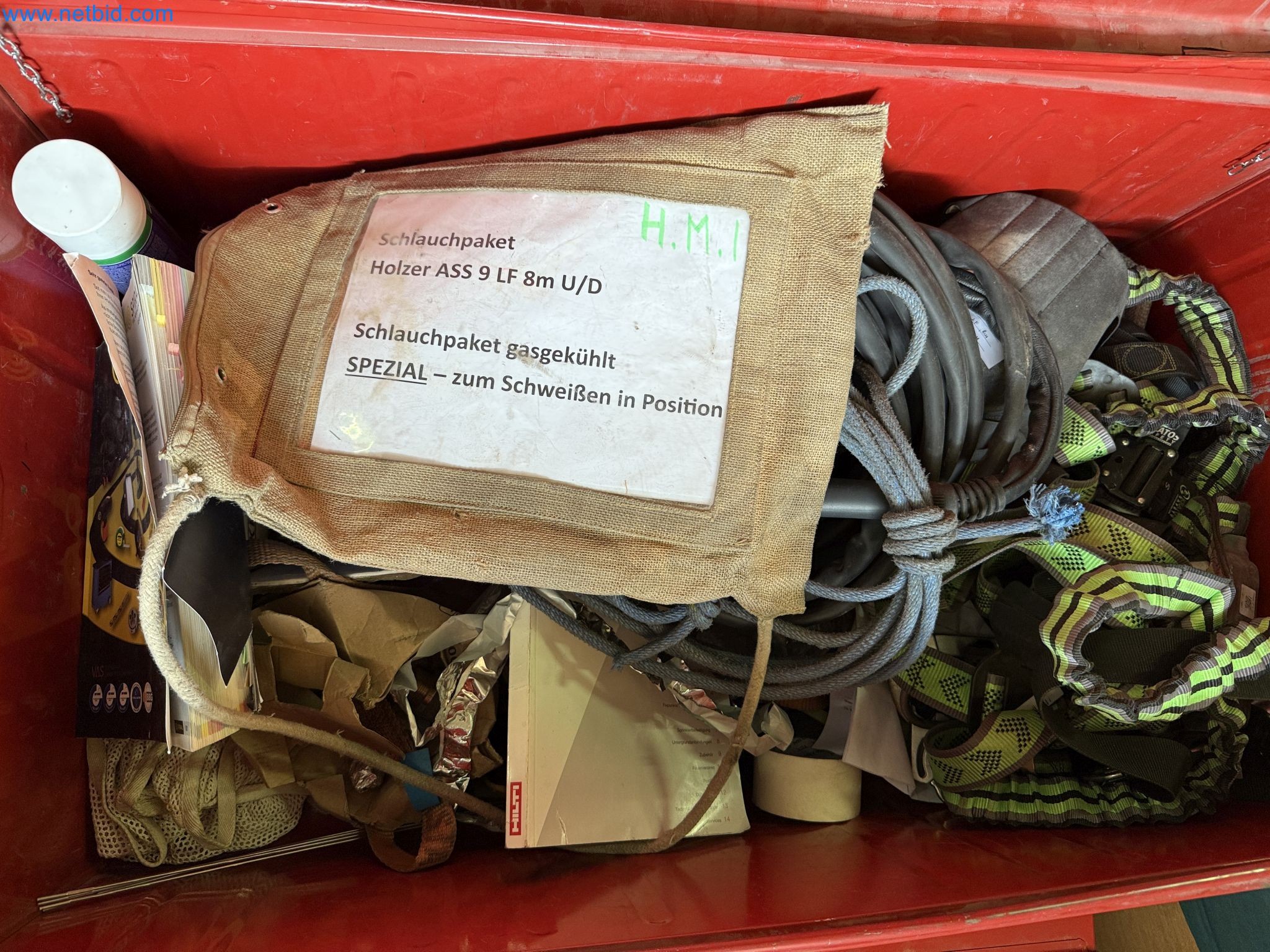 Equipment, material stocks and operating equipment of a plant construction company-3