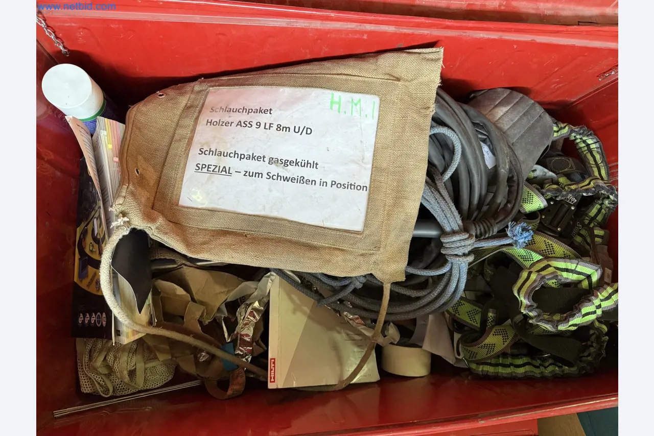 Equipment, material stocks and operating equipment of a plant construction company-3