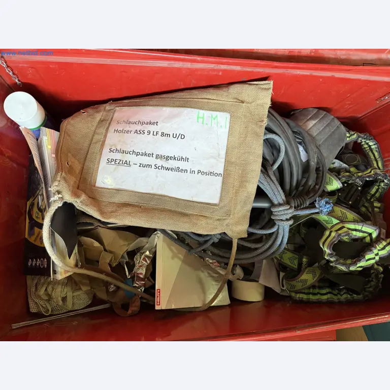 Equipment, material stocks and operating equipment of a plant construction company-3