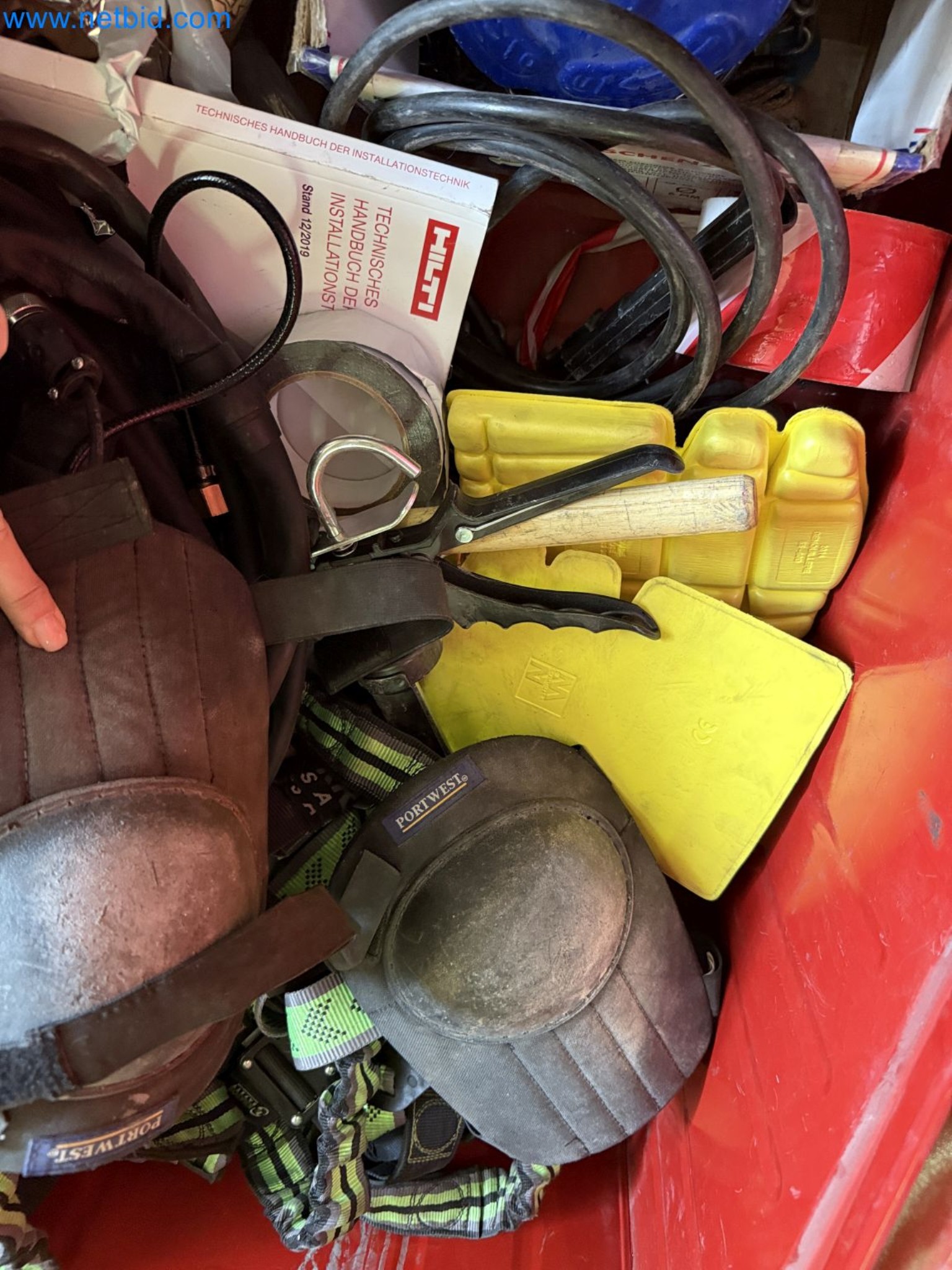 Equipment, material stocks and operating equipment of a plant construction company-4