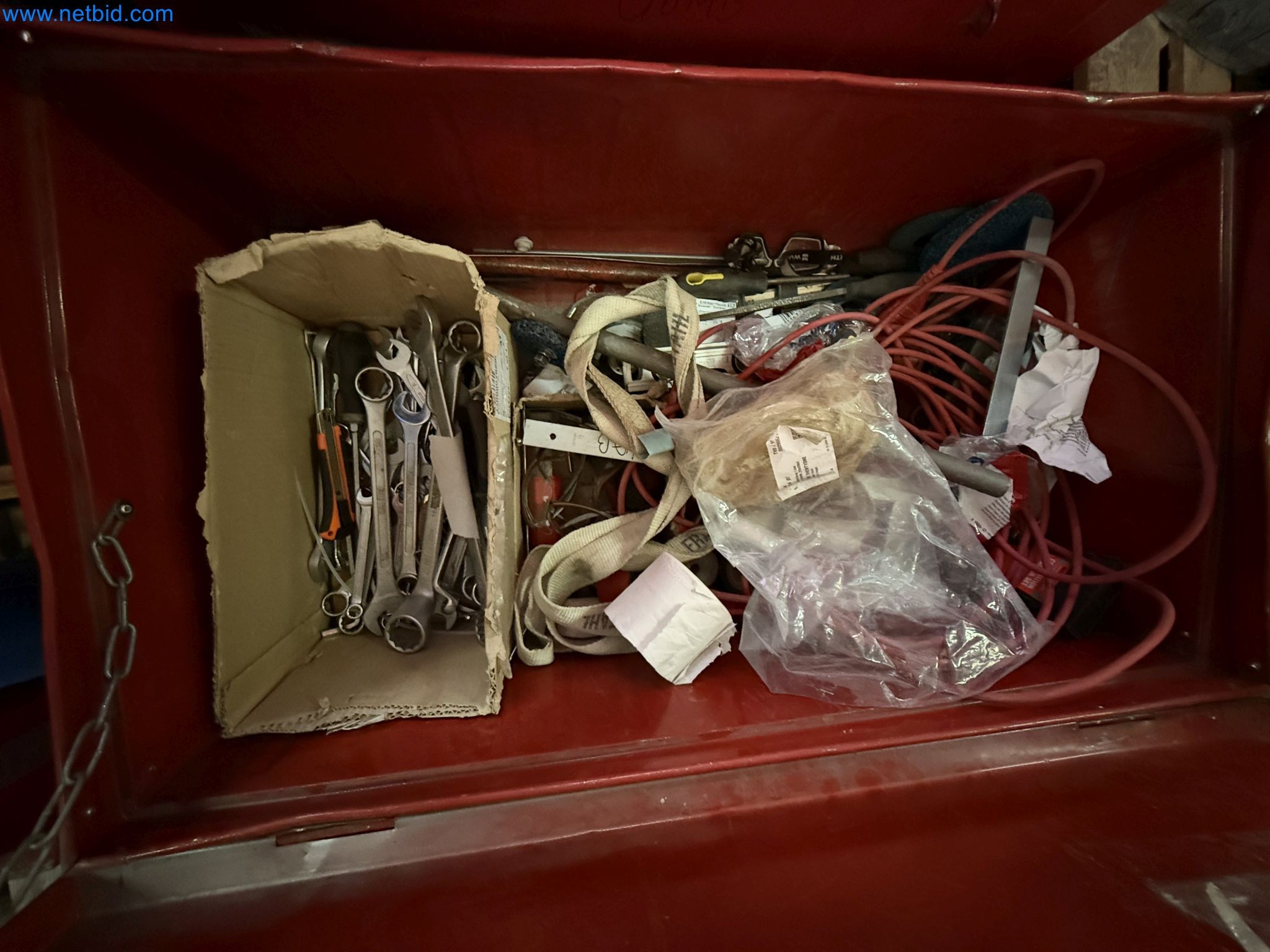 Equipment, material stocks and operating equipment of a plant construction company-7