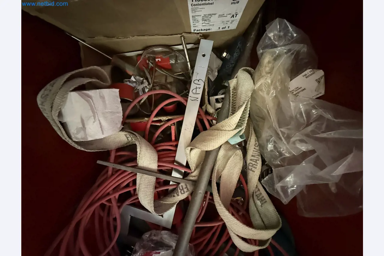 Equipment, material stocks and operating equipment of a plant construction company-9