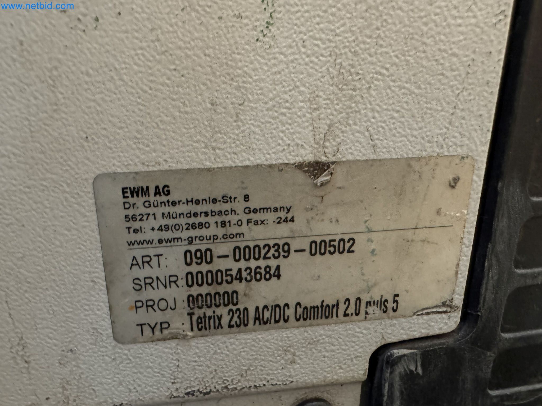 Equipment, material stocks and operating equipment of a plant construction company-1