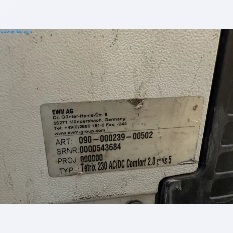 Equipment, material stocks and operating equipment of a plant construction company-1