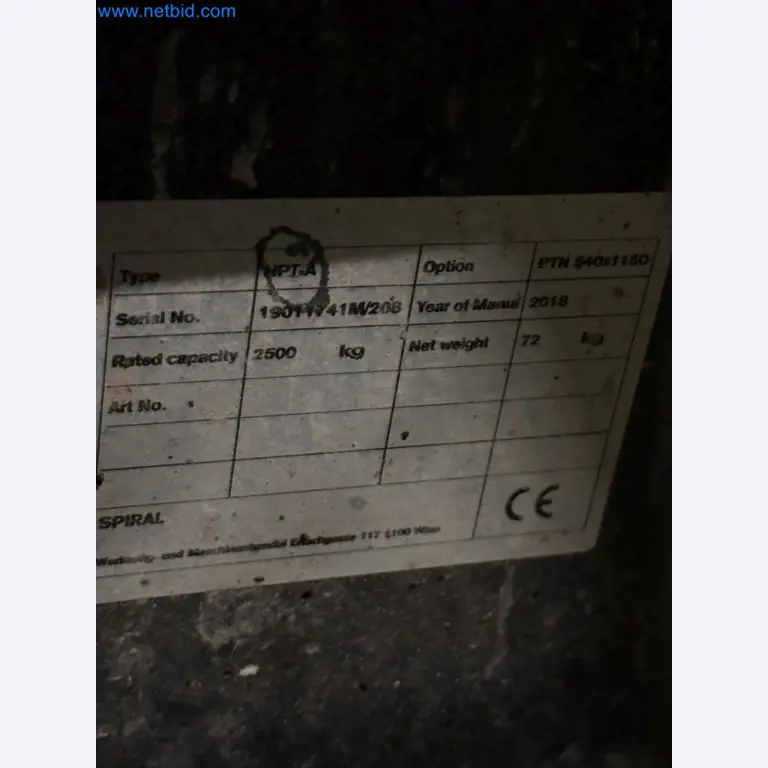 Equipment, material stocks and operating equipment of a plant construction company-2