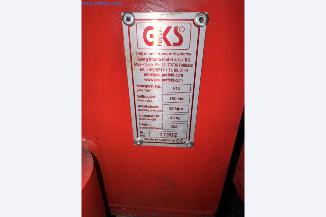 Equipment, material stocks and operating equipment of a plant construction company-1