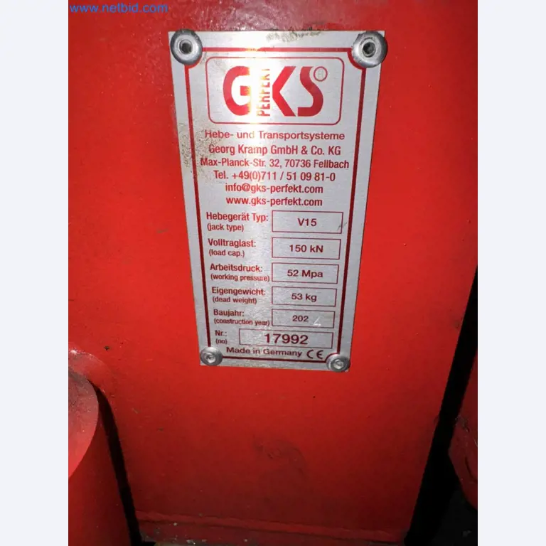 Equipment, material stocks and operating equipment of a plant construction company-1