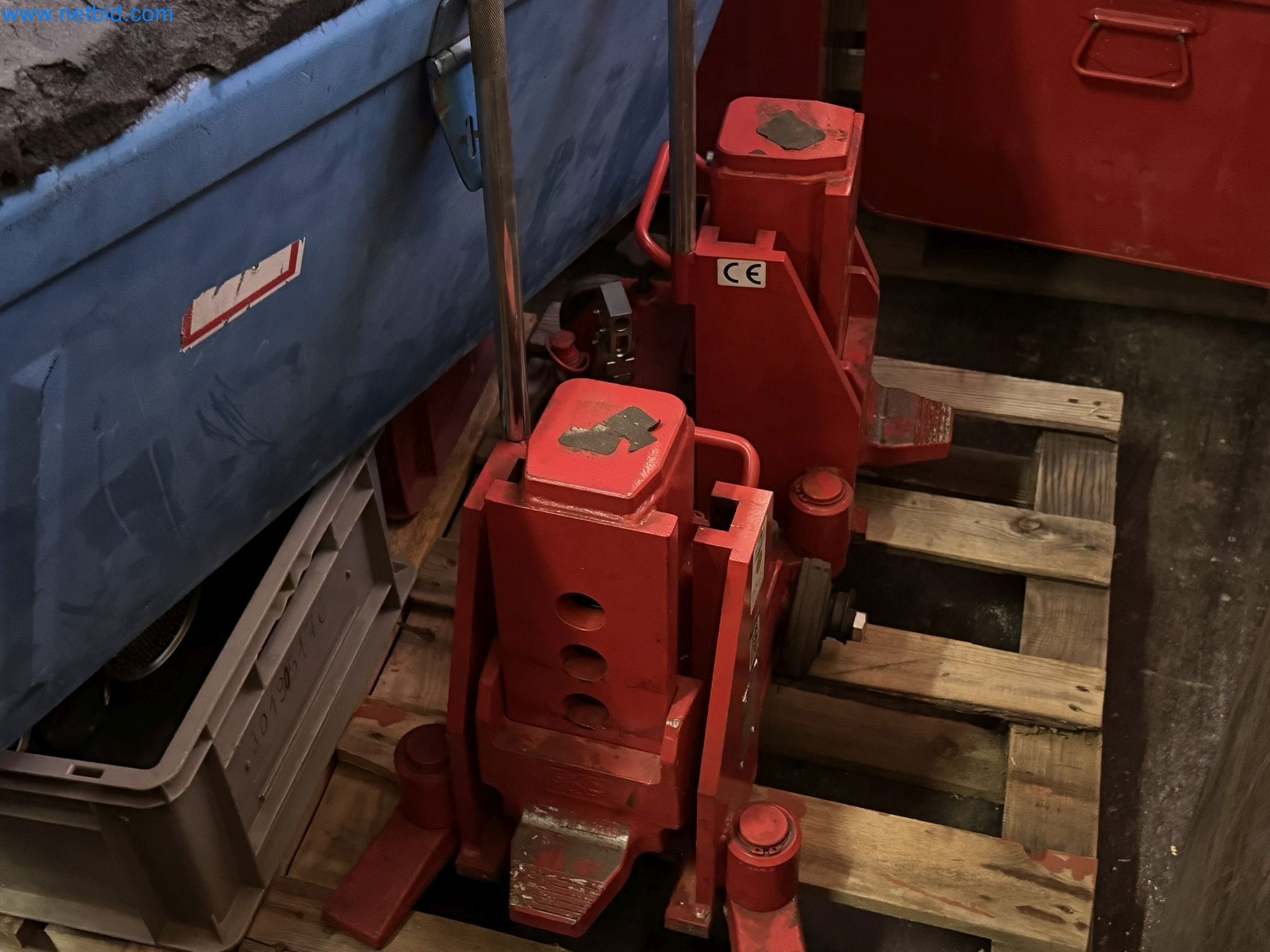 Equipment, material stocks and operating equipment of a plant construction company-2