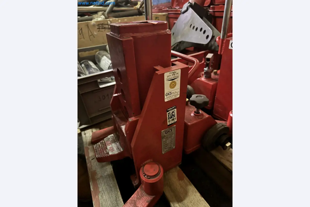 Equipment, material stocks and operating equipment of a plant construction company-3