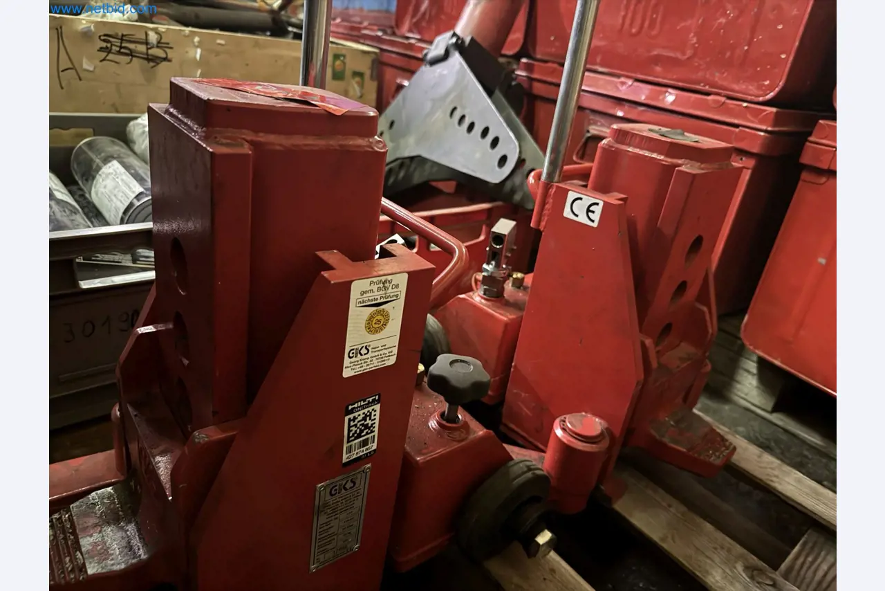 Equipment, material stocks and operating equipment of a plant construction company-5