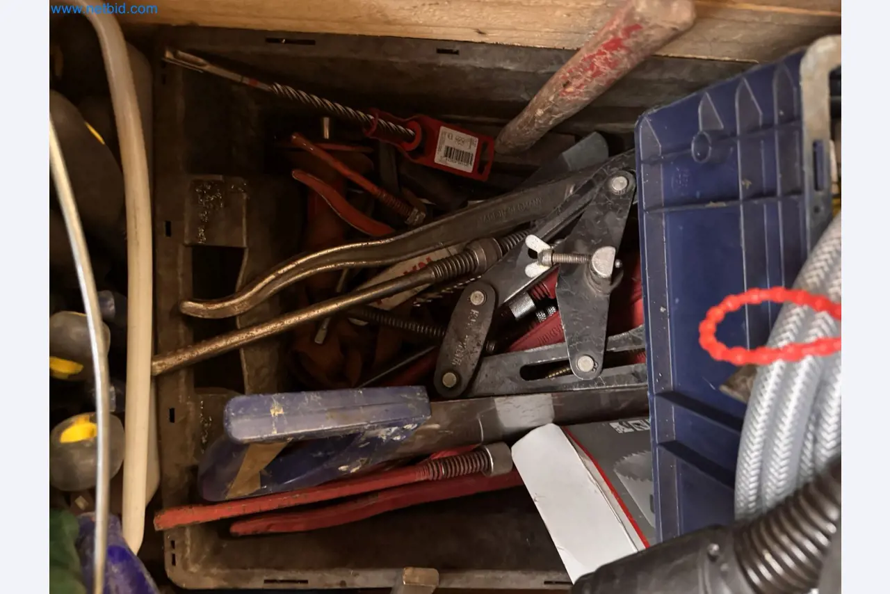 Equipment, material stocks and operating equipment of a plant construction company-10